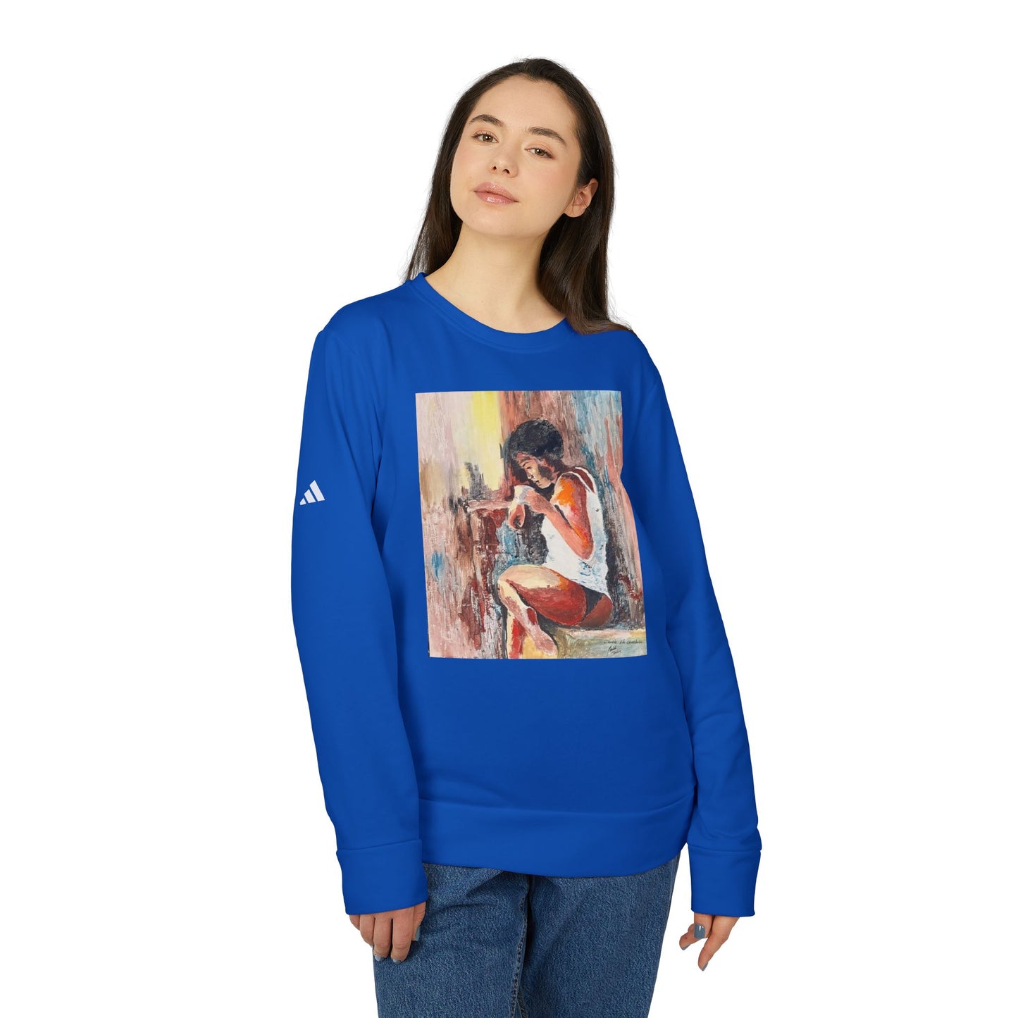 EFe art print Adidas Sweatshirt