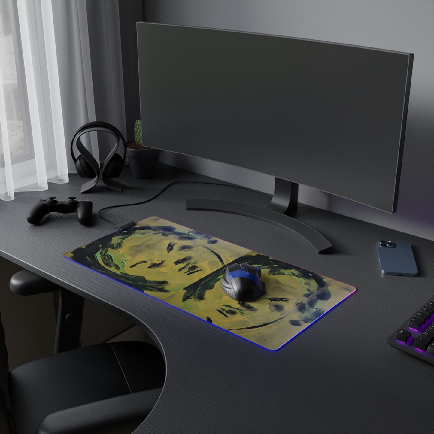 EFe LED Gaming Mouse Pad.