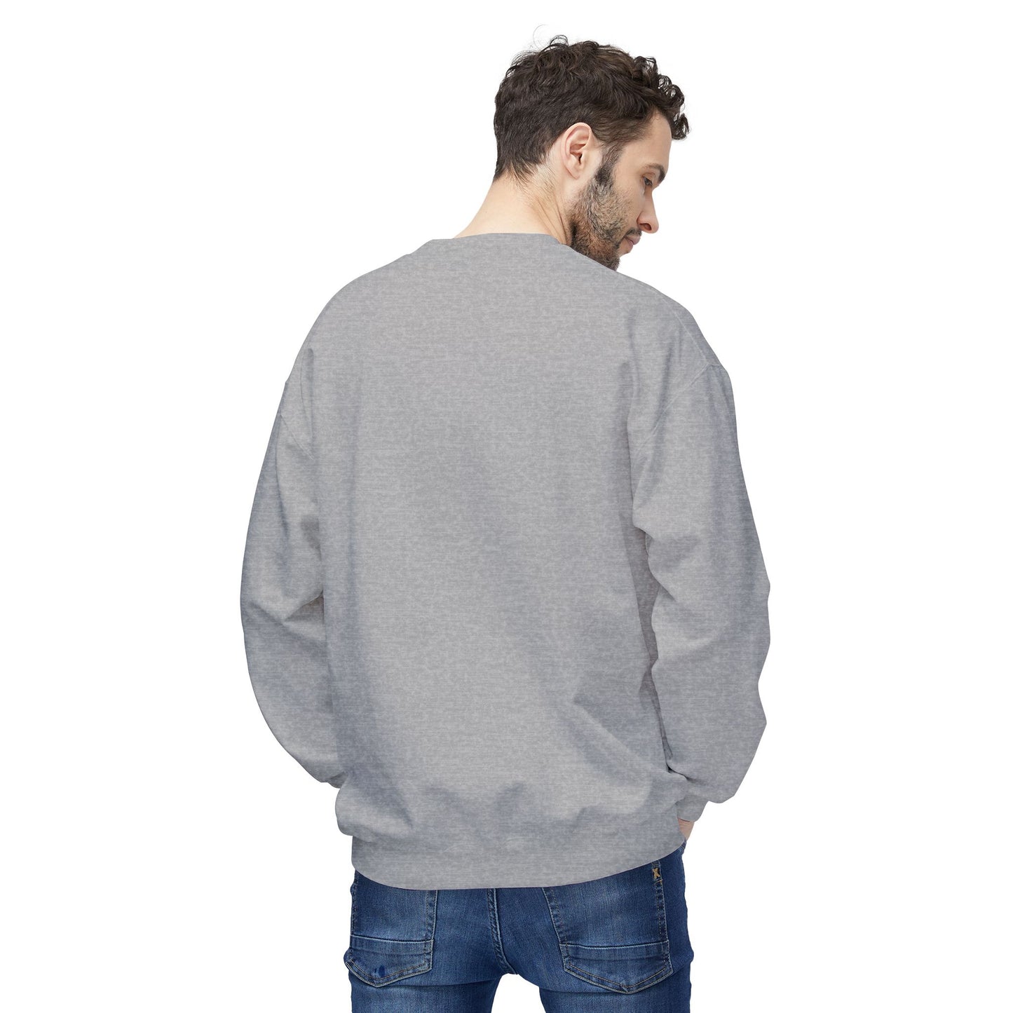 EFe Unisex Fleece Crewneck Sweatshirt - Colorful Abstract Design