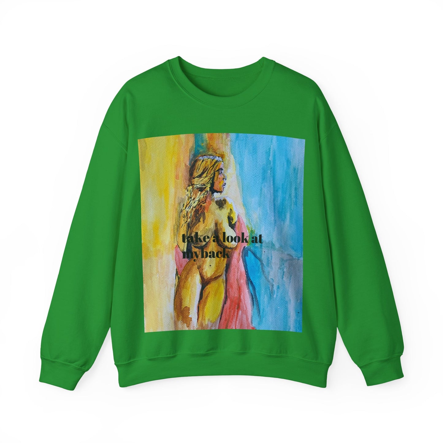 EFeWear Crewneck Sweatshirt 'Take a Look at My Back'