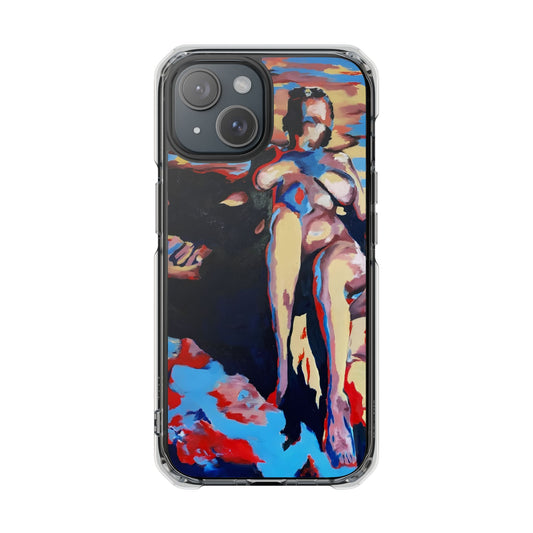 EFe Magnetic Clear printed Impact Case - Unique Phone Protection with Vibrant Painting Design