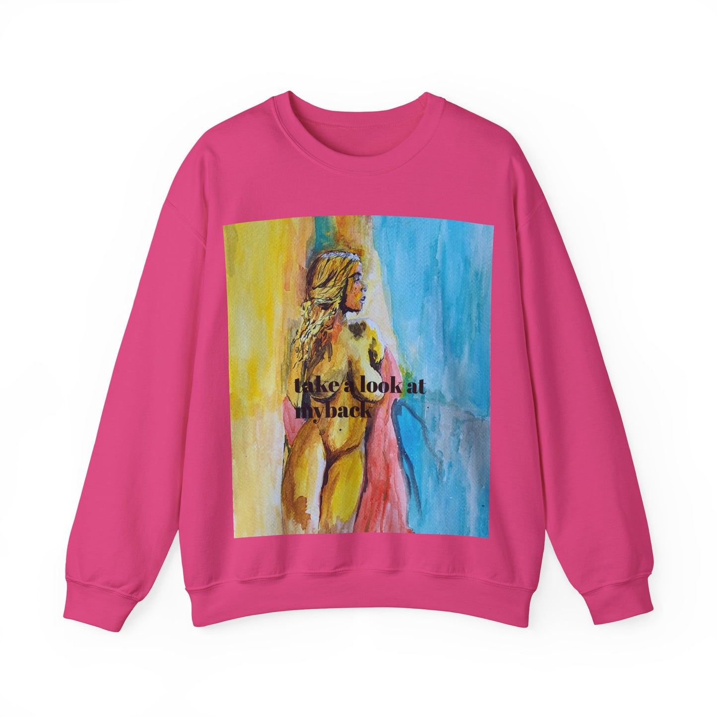 EFeWear Crewneck Sweatshirt 'Take a Look at My Back'