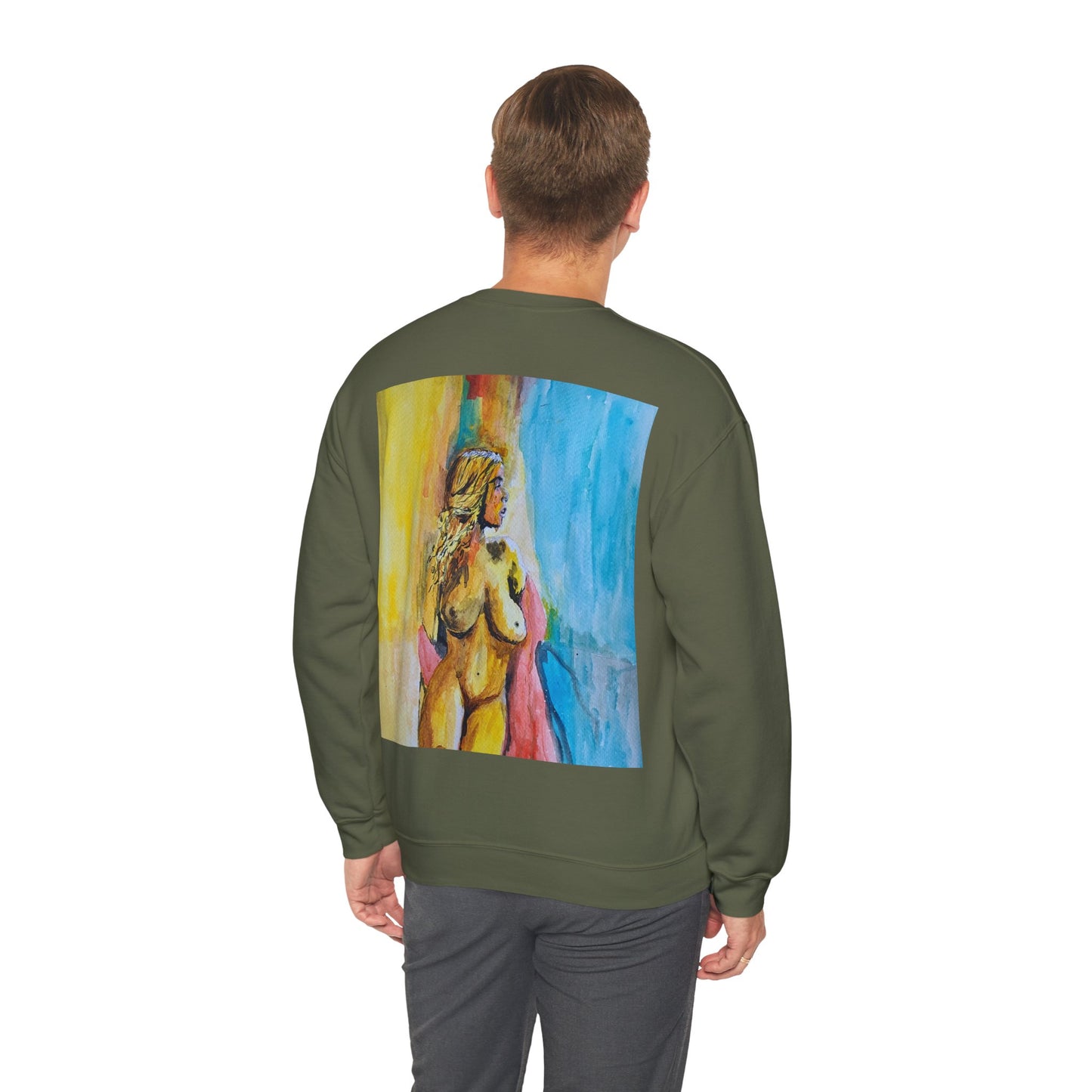 EFeWear Crewneck Sweatshirt 'Take a Look at My Back'