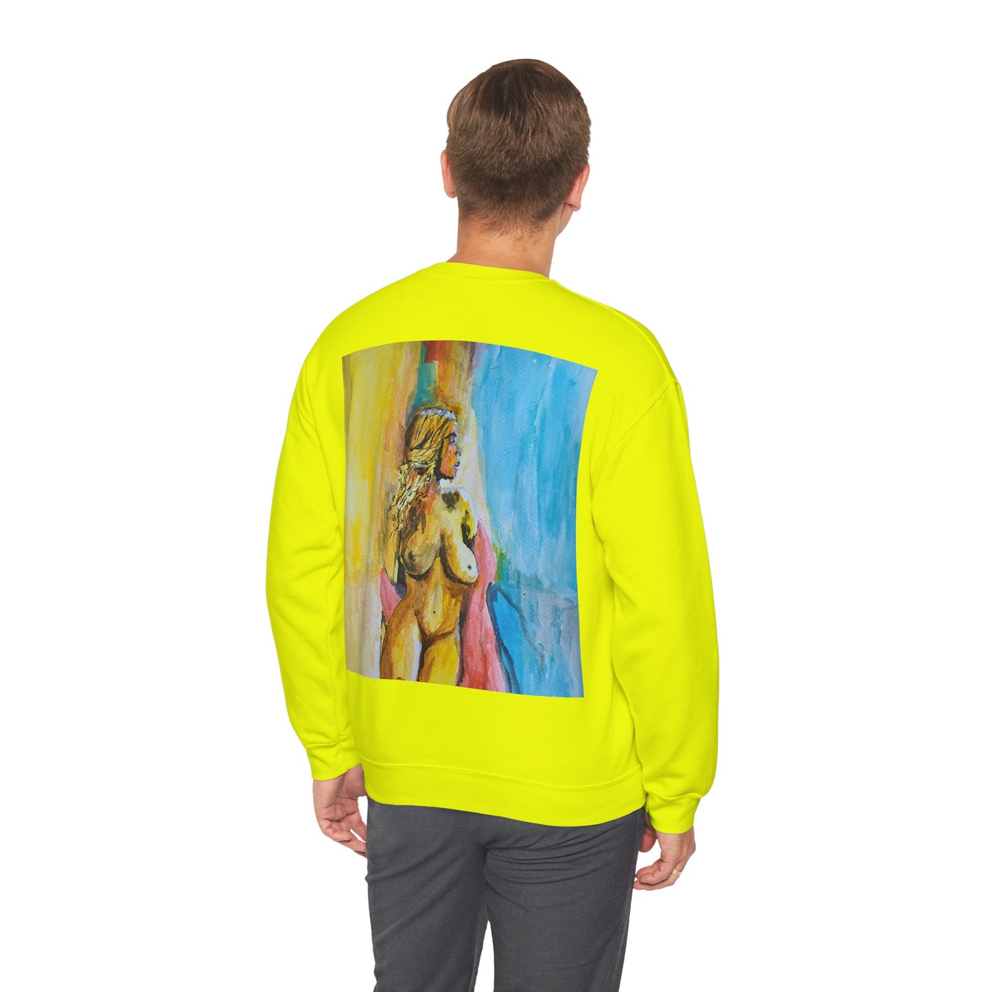 EFeWear Crewneck Sweatshirt 'Take a Look at My Back'