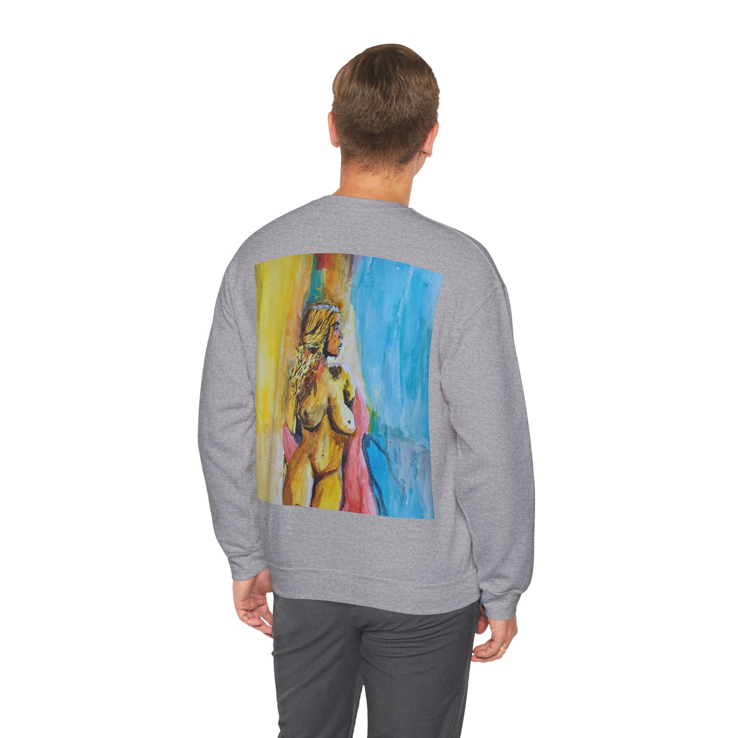 EFeWear Crewneck Sweatshirt 'Take a Look at My Back'