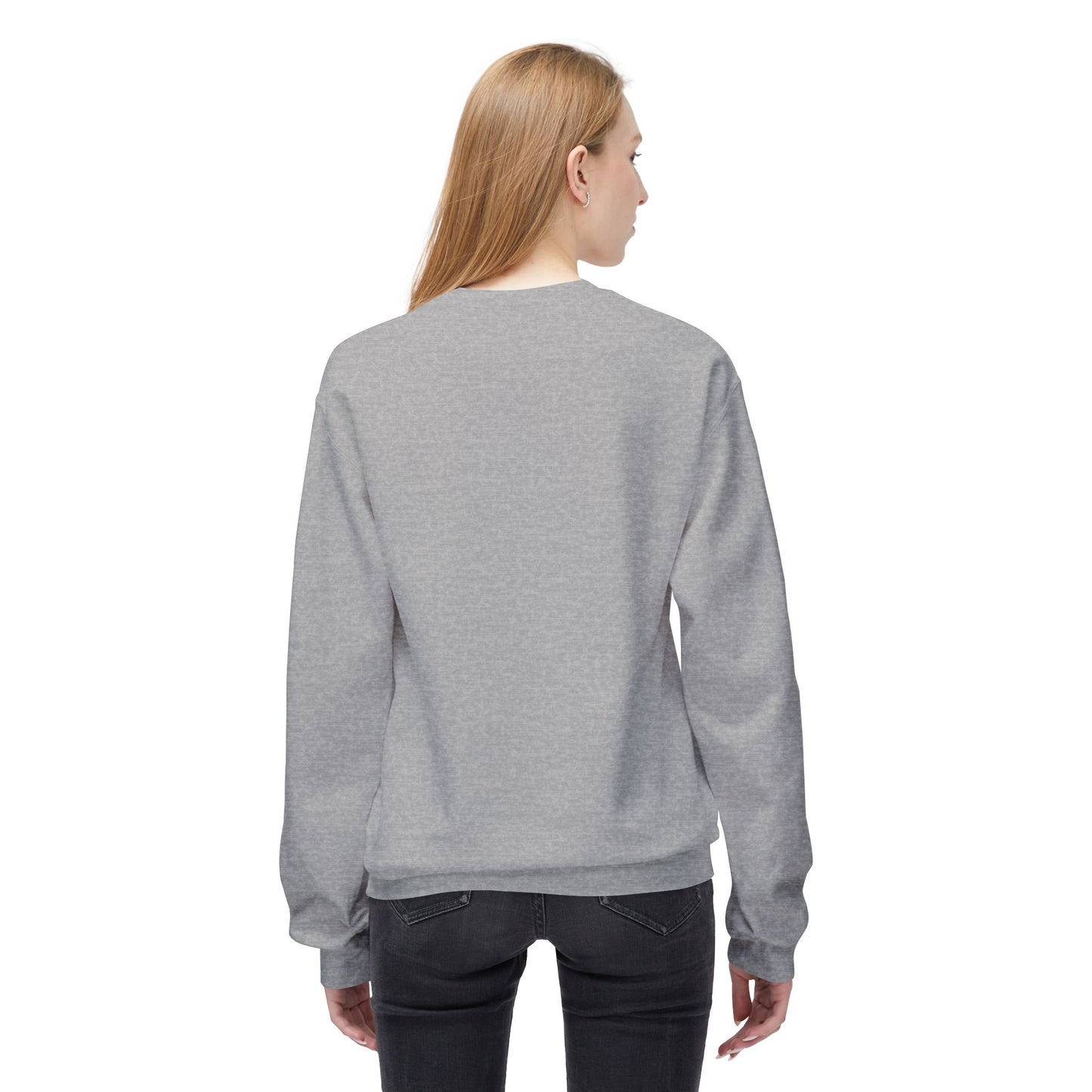 EFe Unisex Fleece Crewneck Sweatshirt - Colorful Abstract Design