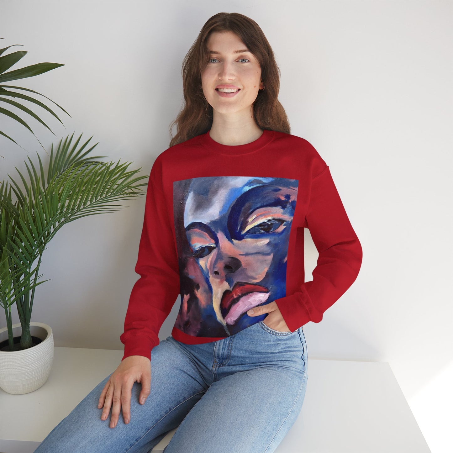 EFe Vibrant Artistry Sweatshirt - Unisex Crewneck