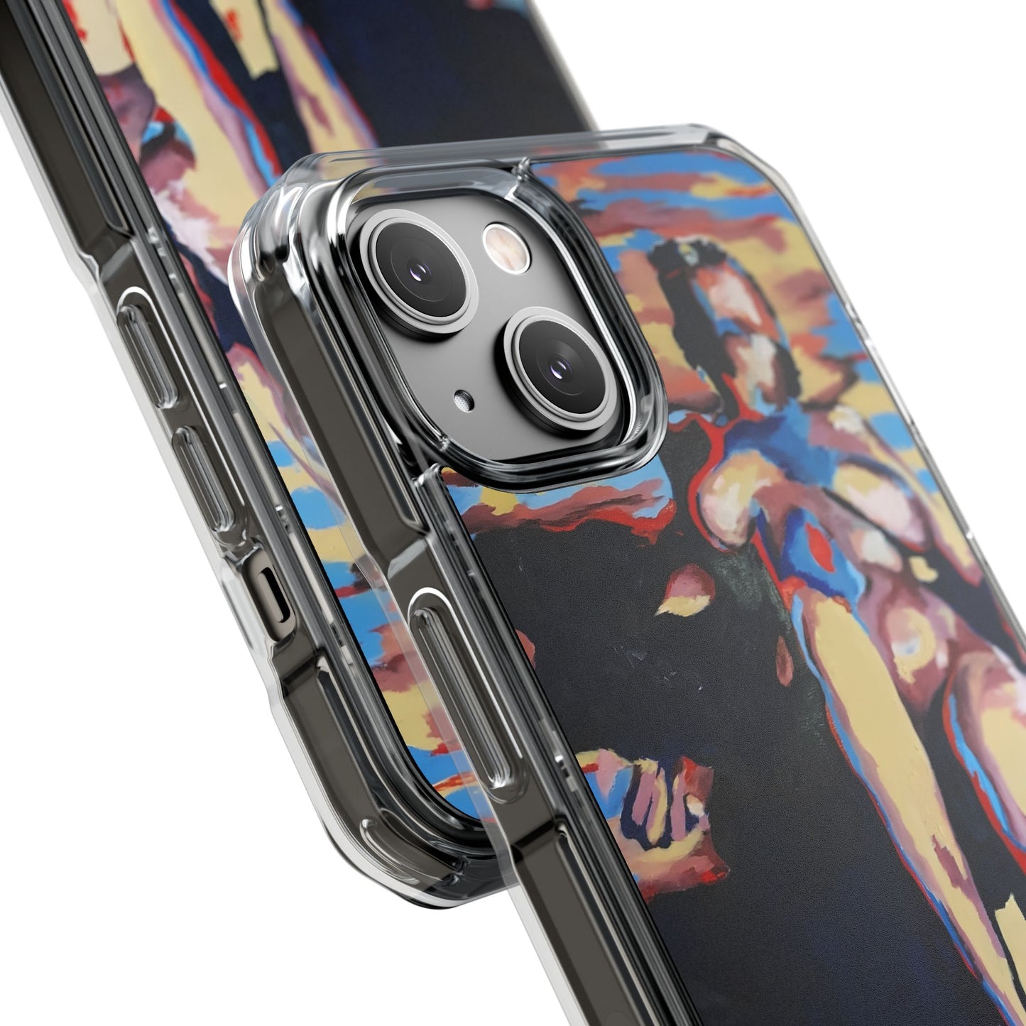 EFe Magnetic Clear printed Impact Case - Unique Phone Protection with Vibrant Painting Design