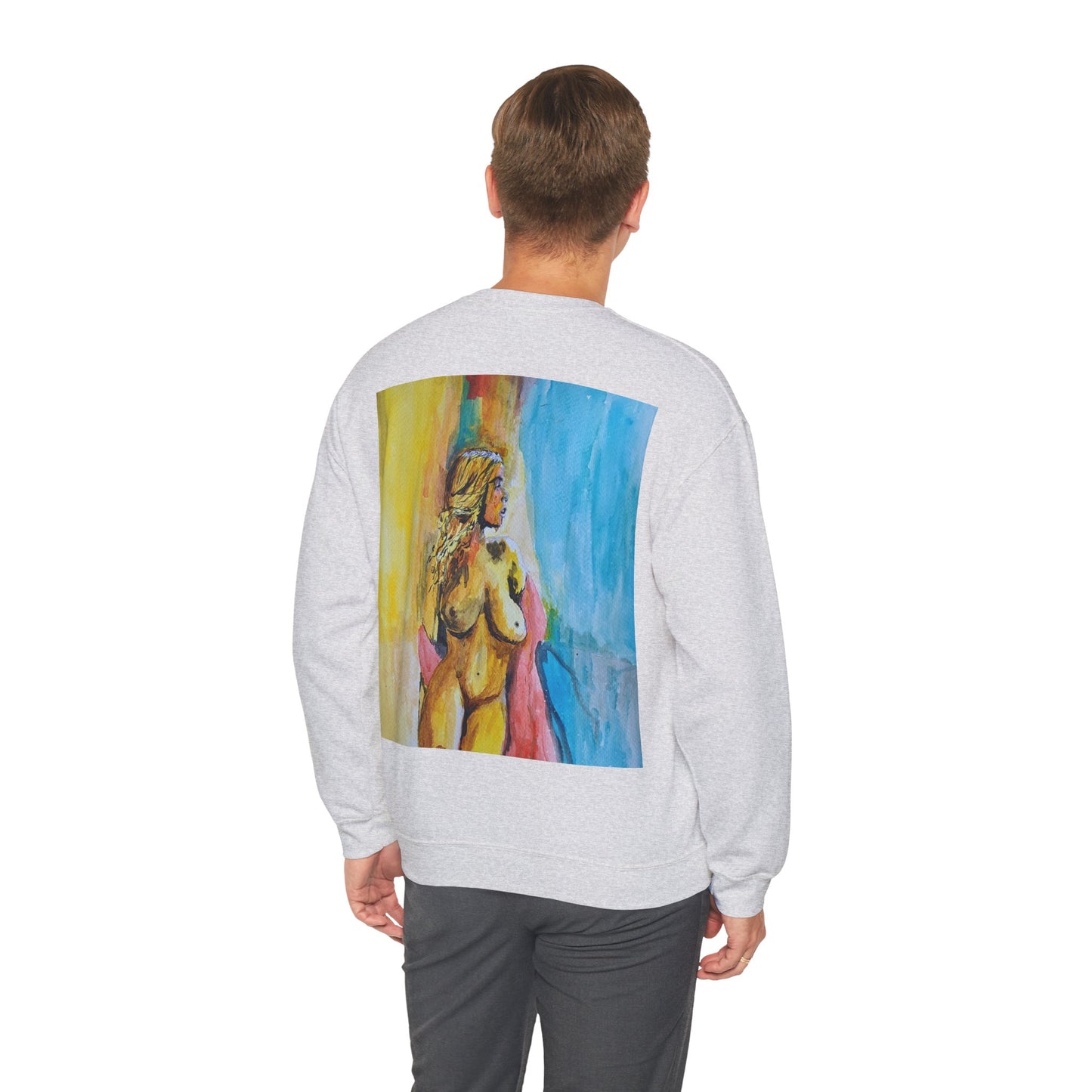 EFeWear Crewneck Sweatshirt 'Take a Look at My Back'