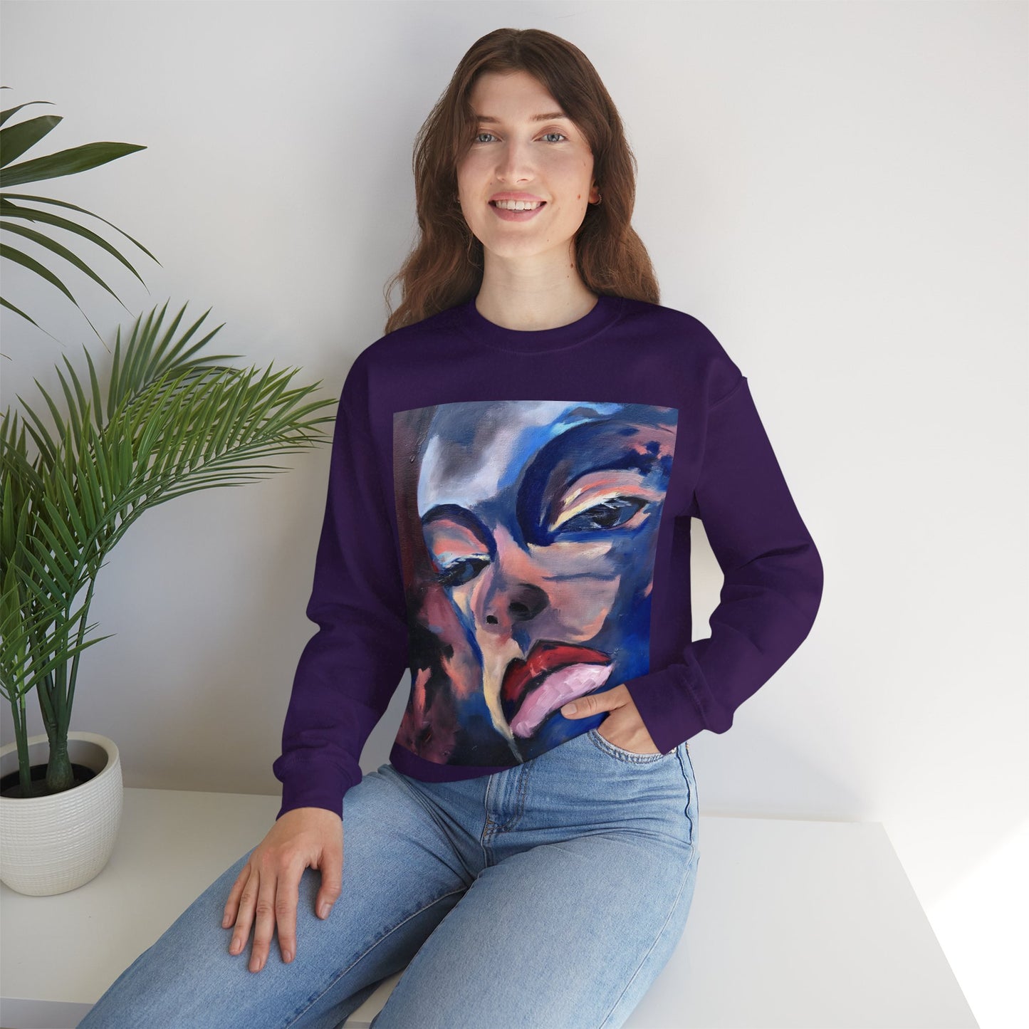 EFe Vibrant Artistry Sweatshirt - Unisex Crewneck