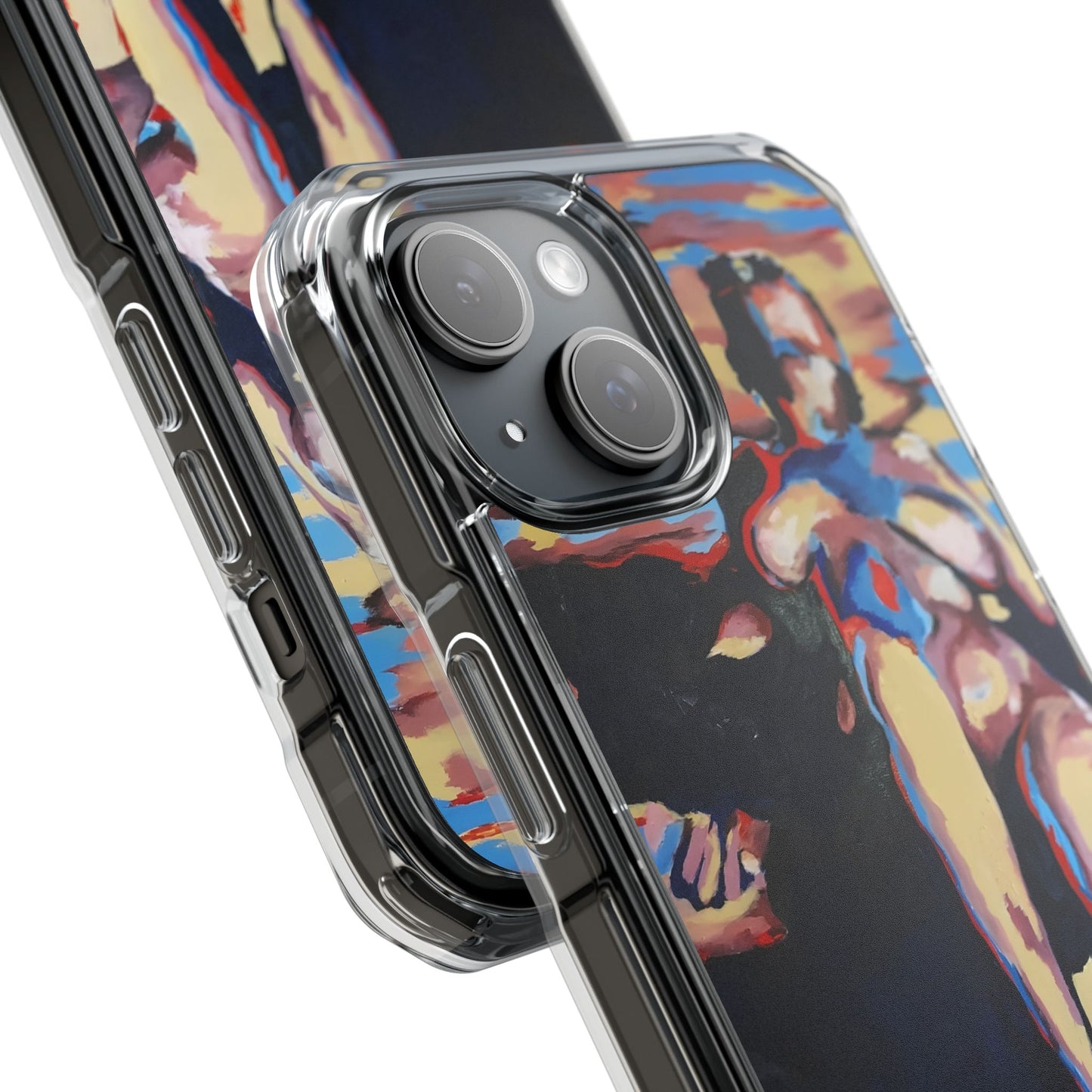 EFe Magnetic Clear printed Impact Case - Unique Phone Protection with Vibrant Painting Design
