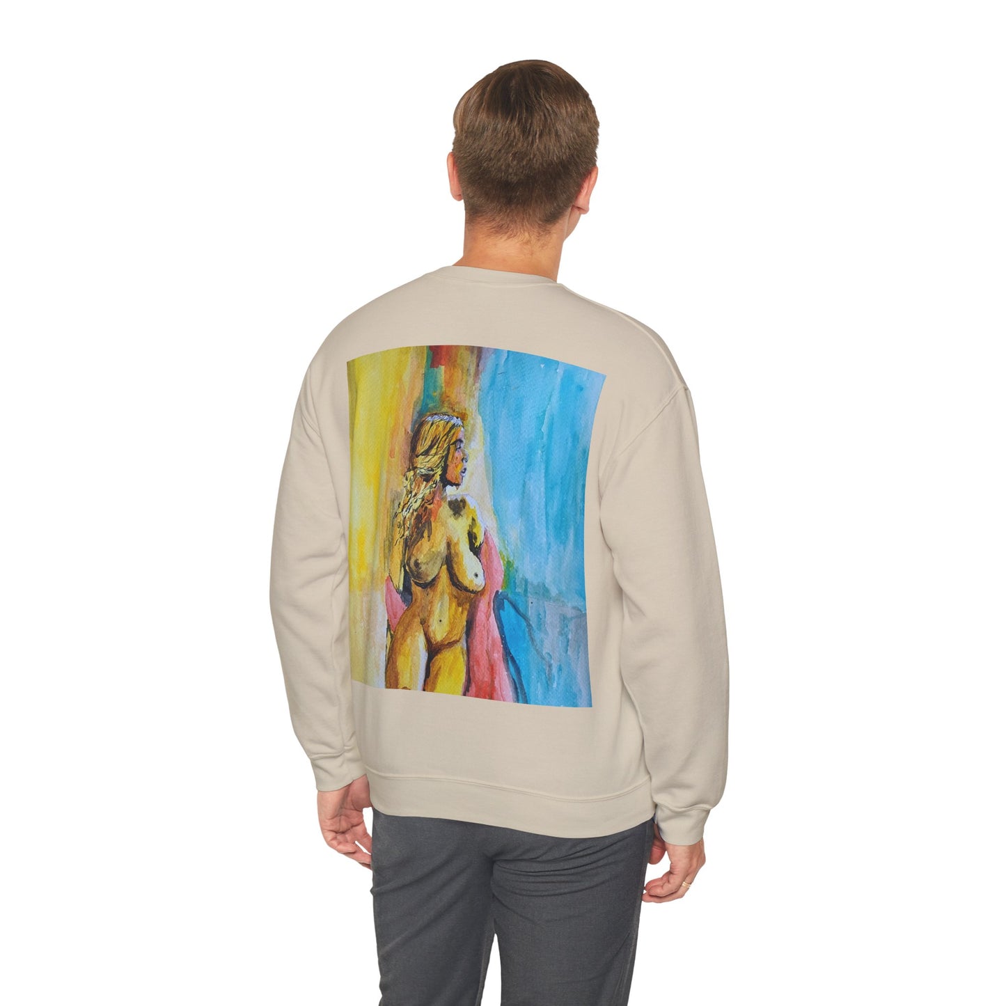 EFeWear Crewneck Sweatshirt 'Take a Look at My Back'
