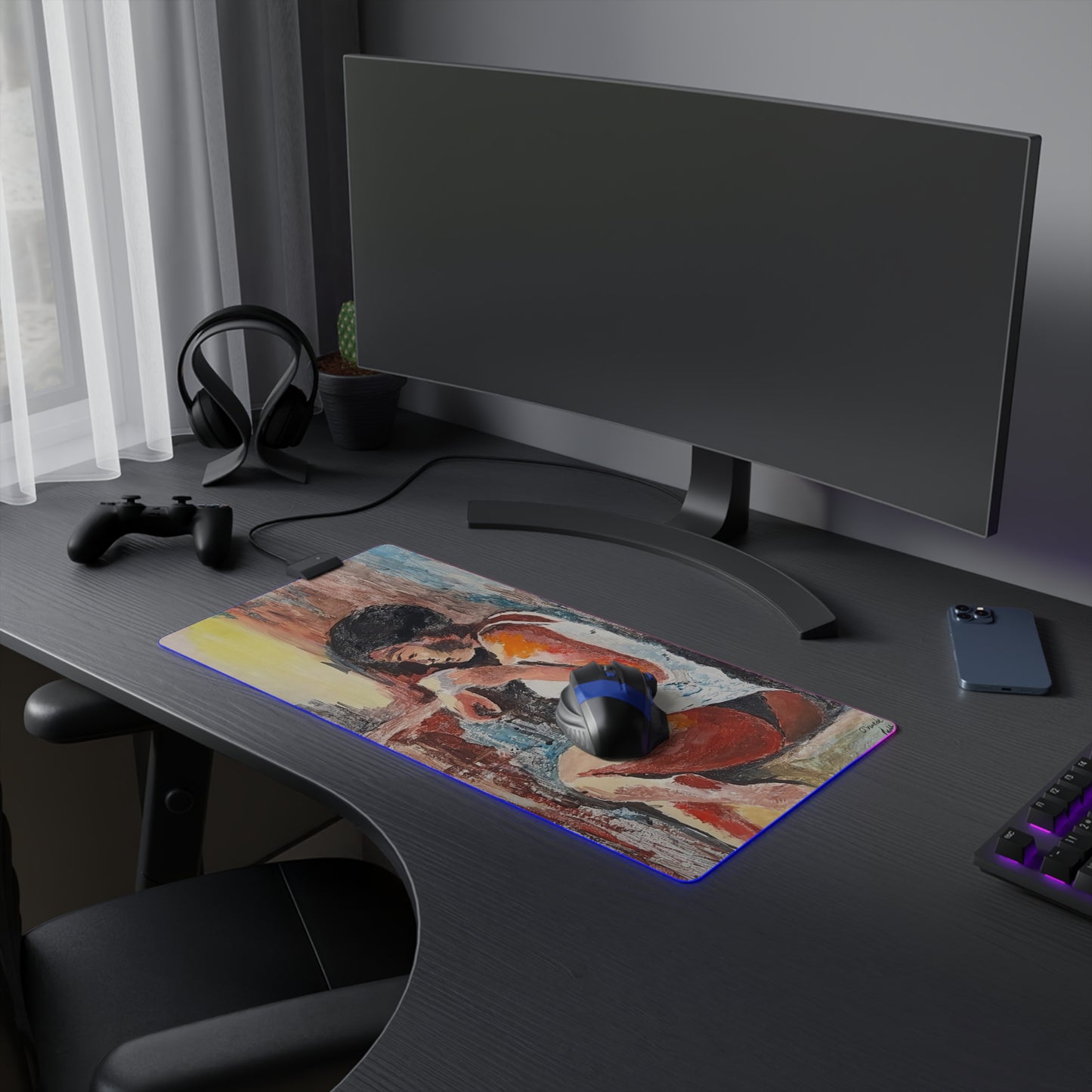 EFe LED Gaming Mouse Pad.