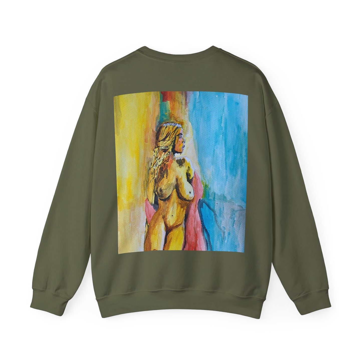 EFeWear Crewneck Sweatshirt 'Take a Look at My Back'