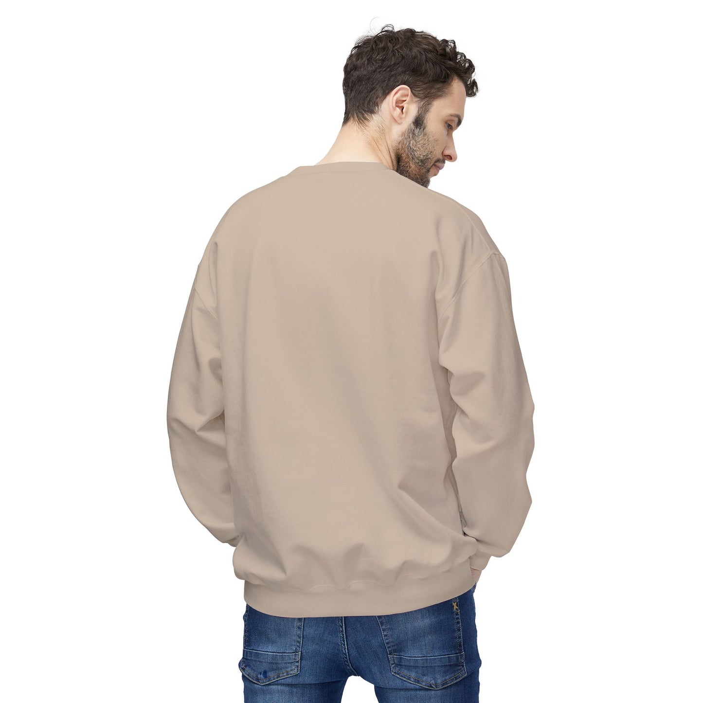 EFe Unisex Fleece Crewneck Sweatshirt - Colorful Abstract Design