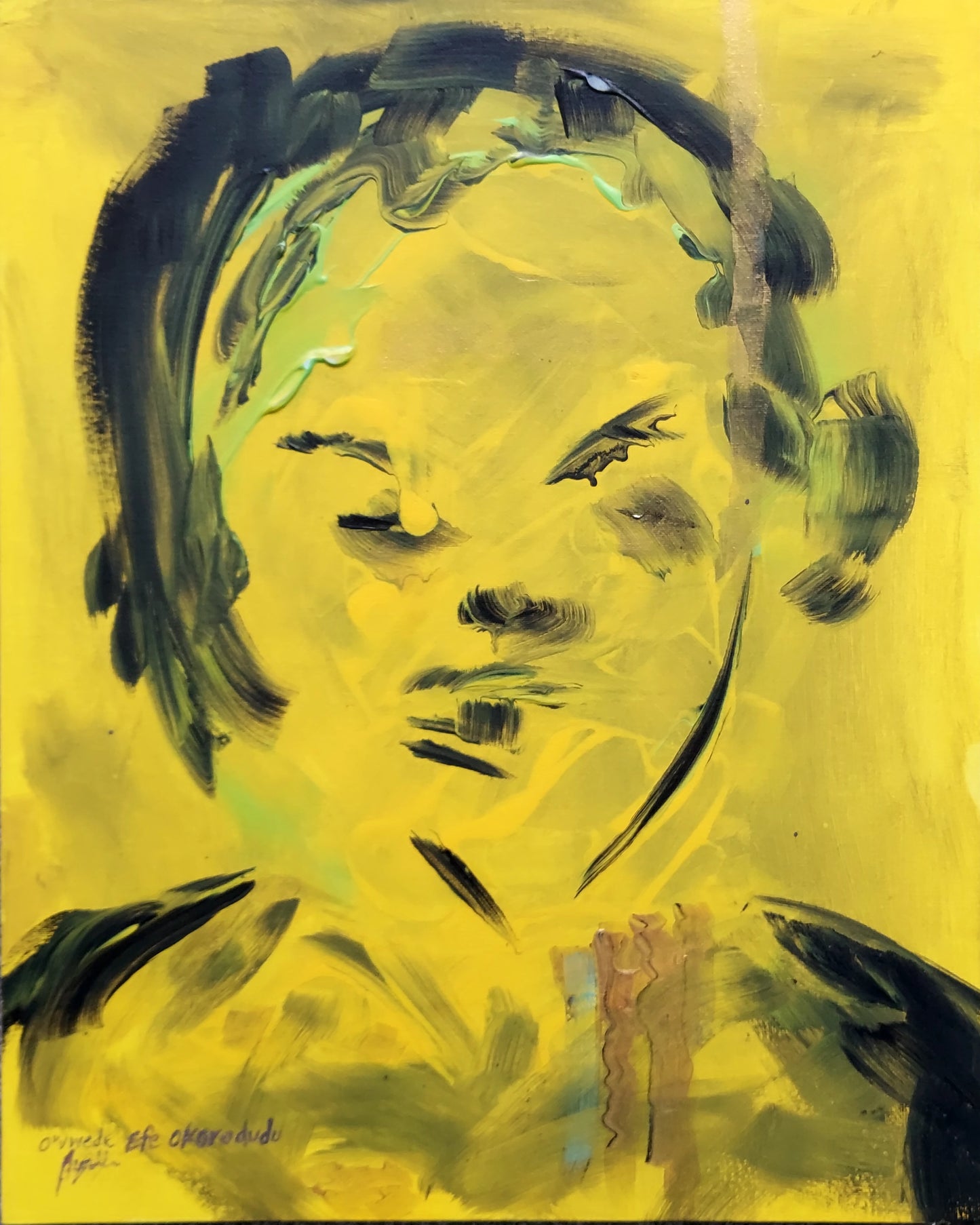 Abstract of face